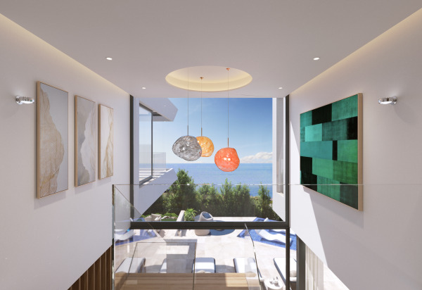 Neubauprojekt einer Luxusvilla in bester Wohnlage mit Meerblick Bild 6