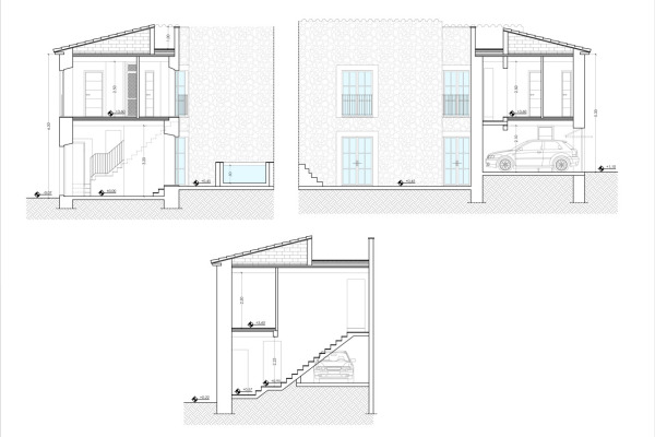 Hochwertig saniertes Stadthaus mit Pool im Innenhof und Garage in Arta Bild 10