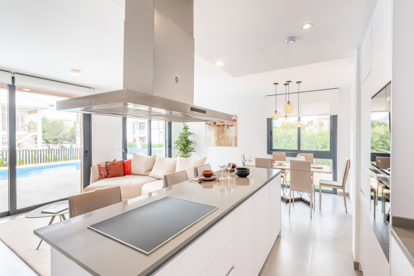 Neugebaute Doppelhaushälften mit privatem Pool und Garten in Cala Ratjada Bild 8