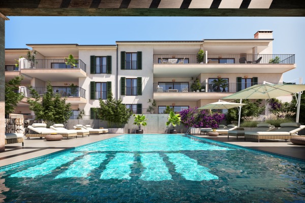 Modernes Neubauapartment in einer stilvollen Wohnanlage in Capdepera