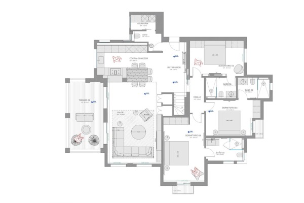 Hochwertig renoviertes Penthouse mit Meerblick in Santa Ponsa Bild 12