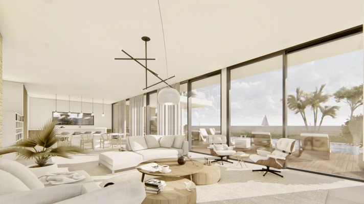 Neubauprojekt einer modernen Villa in Strandnähe Bild 3
