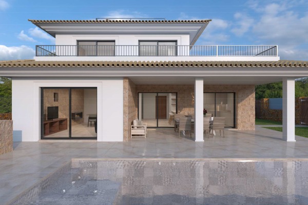 Exklusive Neubauvilla mit Pool in Cala Llombards Bild 2