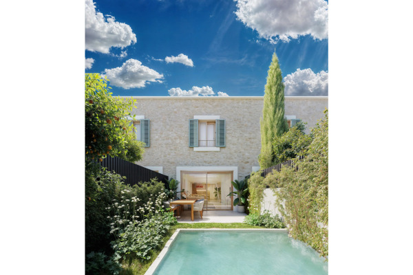 Neubau-Reihenhaus mit Pool und privatem Garten in Ses Salines Bild 2
