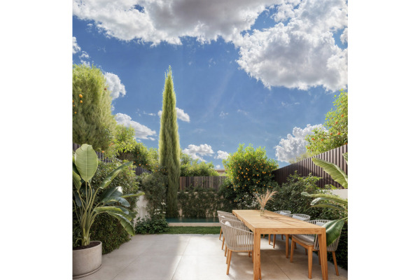 Neubau-Reihenhaus mit Pool und privatem Garten in Ses Salines Bild 3