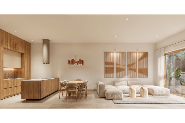 Neubau-Reihenhaus mit Pool und privatem Garten in Ses Salines Bild 4