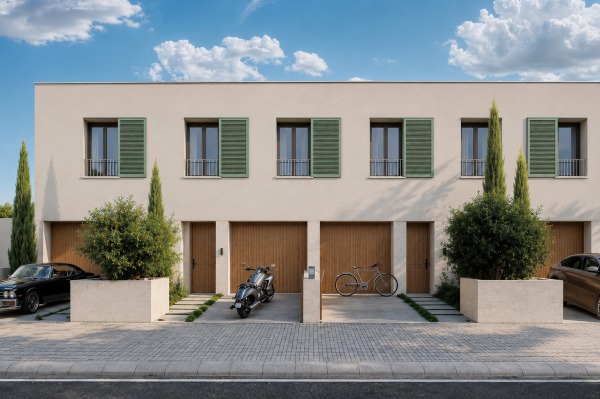 Neubau-Reihenhaus mit Pool und privatem Garten in Ses Salines Bild 5