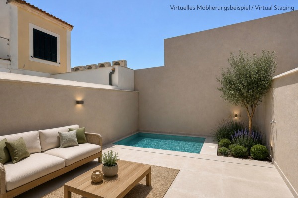 Neubau-Reihenhaus mit Pool und privatem Garten in Ses Salines Bild 8