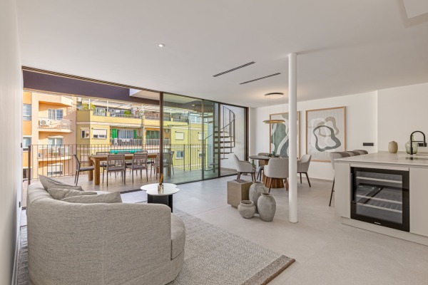 Penthouse in einer modernen Neubauanlage in Santa Catalina, Palma Bild 2
