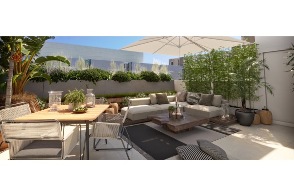 Modernes Neubau-Penthouse mit Dachterrasse im Zentrum von Palma Bild 12