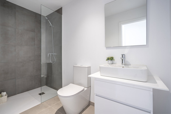 Neugebaute Doppelhaushälften im modernen Stil in Cala Romantica Bild 12