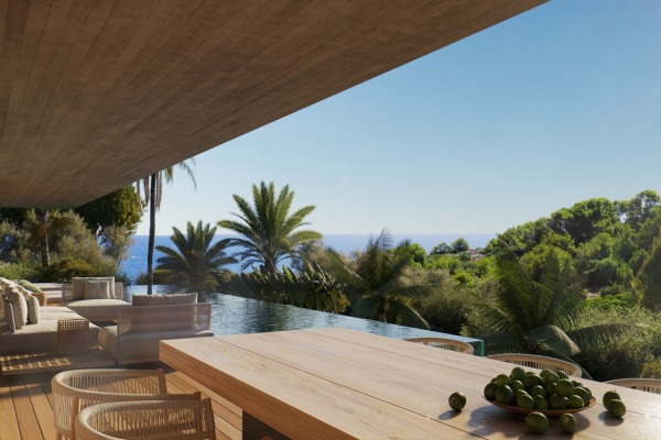 Einzigartiges Baugrundstück mit Projekt für eine Luxusvilla in 1. Meereslinie Bild 4