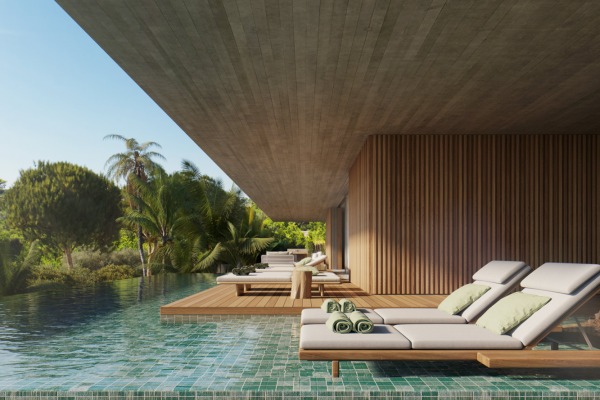 Einzigartiges Baugrundstück mit Projekt für eine Luxusvilla in 1. Meereslinie Bild 6