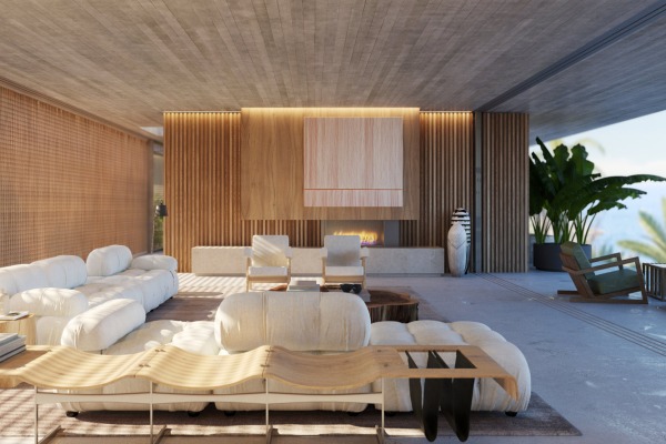 Einzigartiges Baugrundstück mit Projekt für eine Luxusvilla in 1. Meereslinie Bild 8