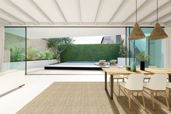 Exklusives Neubau-Stadthaus mit Pool und großem Innenpatio Bild 7