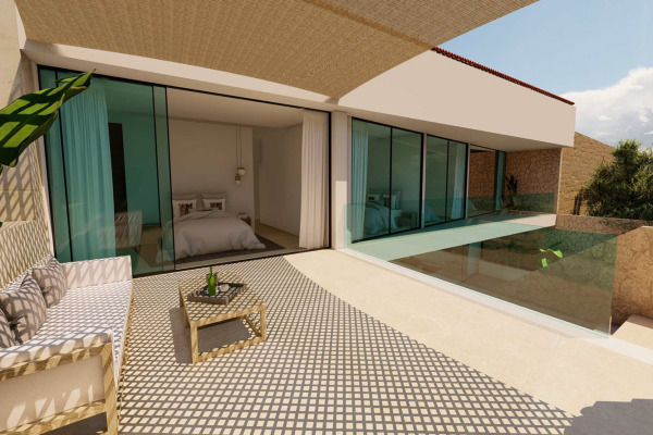 Exklusives Neubau-Stadthaus mit Pool und großem Innenpatio Bild 9