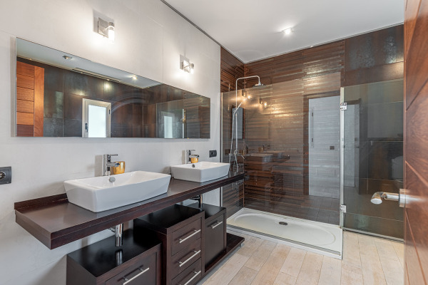 Moderne Villa mit Panoramablick bis in die Bucht von Palma Bild 12