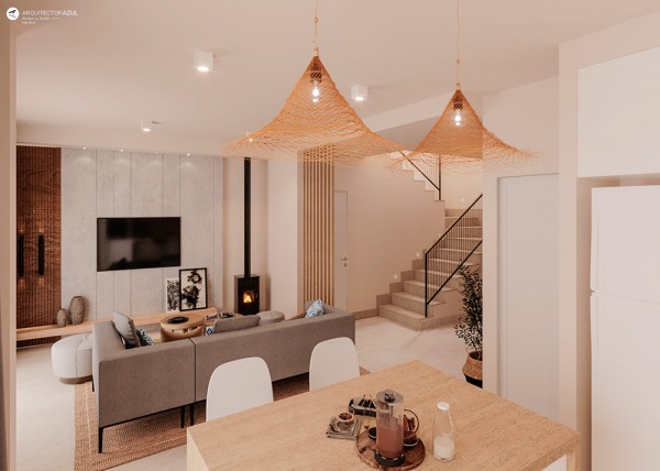 Moderne Neubauvilla mit Blick auf die Berge in Sa Cabaneta Bild 4