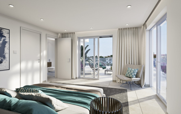 Grundstück in Strandnähe mit Baugenehmigung zum Bau einer Villa Bild 2