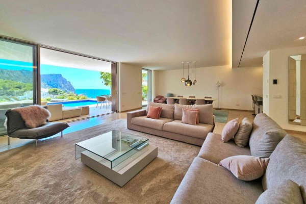 Exklusive Villa mit Meerblick in Port Andratx, Südwest Mallorca Bild 4