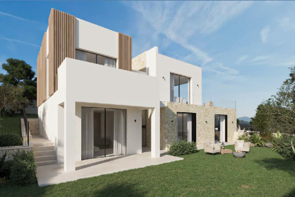 Exklusives Neubauprojekt einer modernen Meerblick-Villa in Santa Ponsa Bild 5