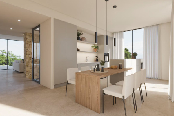 Exklusives Neubauprojekt einer modernen Meerblick-Villa in Santa Ponsa Bild 7