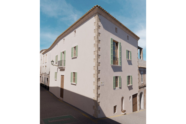 Luxuriöses Stadthaus mit Pool in zentraler Lage von Arta Bild 2