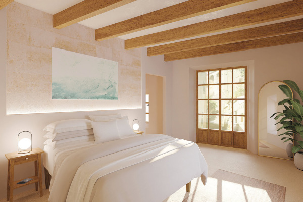 Luxuriöses Stadthaus mit Pool in zentraler Lage von Arta Bild 10