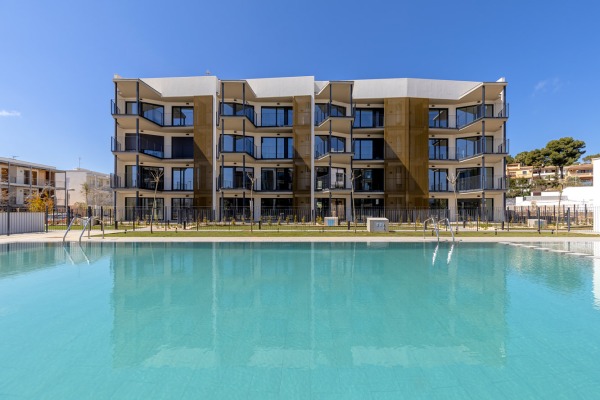 Moderne Neubau-Apartments nah am Strand in Palmanova