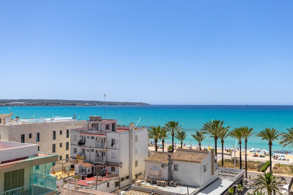 Hochwertig kernsaniertes Meerblick-Penthouse in Playa de Palma