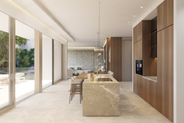 Luxus Designer-Villa mit einzigartigem Blick über die Cala Portals Nous Bild 7