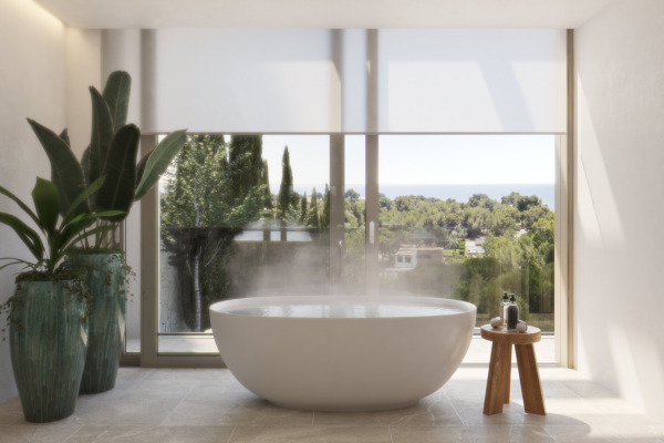 Luxus Designer-Villa mit einzigartigem Blick über die Cala Portals Nous Bild 12