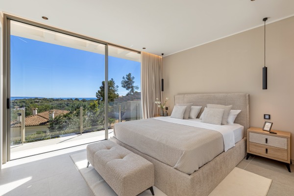 Luxus Designer-Villa mit einzigartigem Blick über die Cala Portals Nous Bild 12