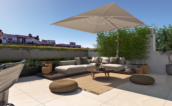 Modernes Neubau-Penthouse nahe der Altstadt von Palma