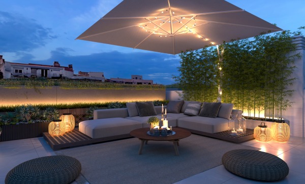 Modernes Neubau-Penthouse nahe der Altstadt von Palma Bild 11