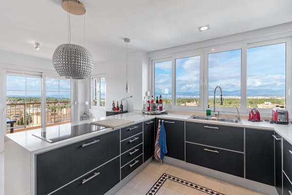 Penthouse Wohnung mit traumhaftem Weitblick über die Bucht von Palma Bild 6