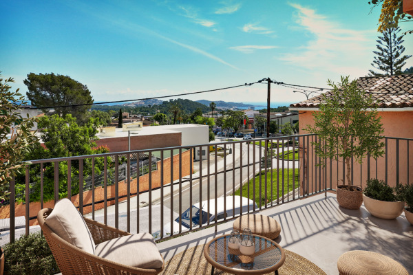 Modernes Neubau-Reihenhaus mit Meerblick im Nordosten Mallorcas Bild 5