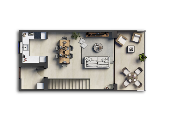 Modernes Neubau-Reihenhaus mit Meerblick im Nordosten Mallorcas Bild 12