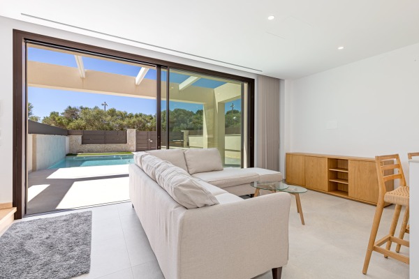 Neues Reihenhaus mit Pool und Dachterrasse mit Meerblick in Sa Rapita Bild 2