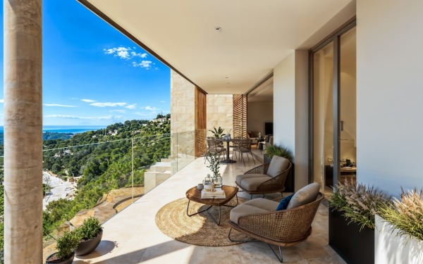 Luxuriöses Neubau-Penthouse mit Dachterrasse und Panorama-Meerblick Bild 5
