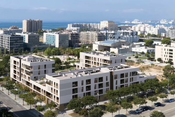 Strandnahe Neubauwohnung mit überdachter Terrasse in Palmas Nou Llevant Bild 8