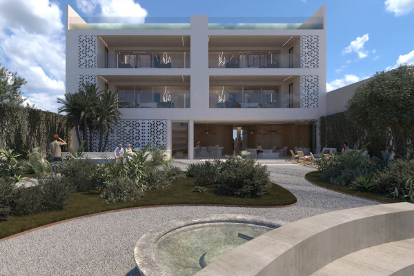 Neues Penthouse mit privatem Pool in einem modernen Neubauprojekt in Arta Bild 2