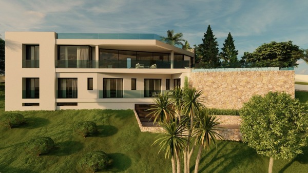 Neubauprojekt in Costa d'en Blanes: Moderne Meerblick-Luxusvilla Bild 2