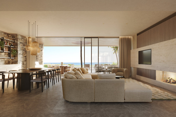 Einzigartige, moderne Neubauvilla direkt am Meer in Sa Torre Bild 4