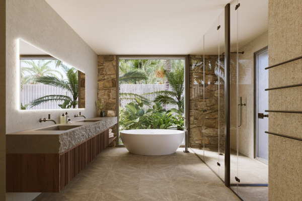 Einzigartige, moderne Neubauvilla direkt am Meer in Sa Torre Bild 9