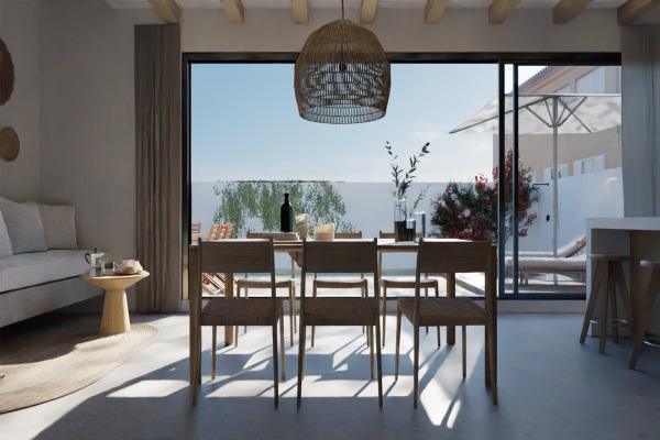 Modernes Neubau-Stadthaus mit Pool in El Molinar Bild 4