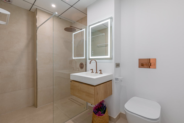 Neugebaute Erdgeschoss-Wohnung mit privatem Pool in Colonia Sant Jordi Bild 11