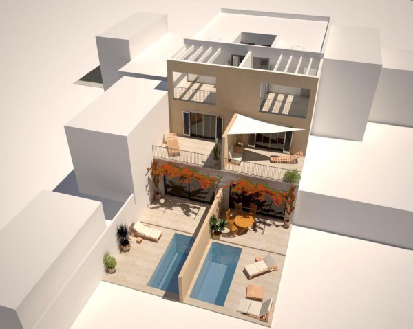 Moderne Neubau-Doppelhaushälfte mit privatem Pool in Son Macia Bild 3