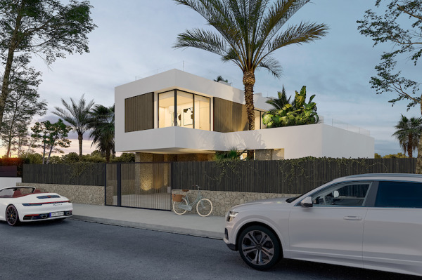 Moderne Neubauvilla mit Pool unweit der Bucht Cala Mondragó Bild 4