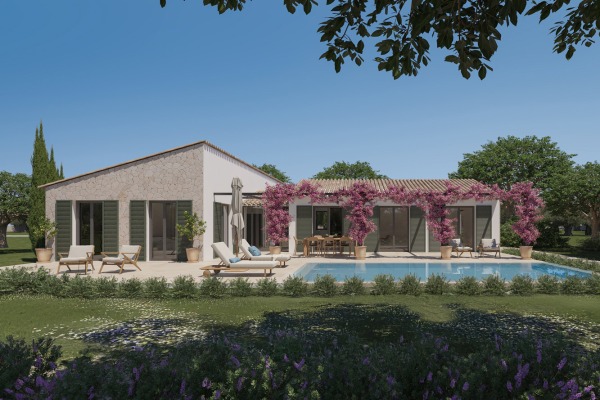 Grundstück mit Baulizenz für eine individuelle Villa in Santa Maria